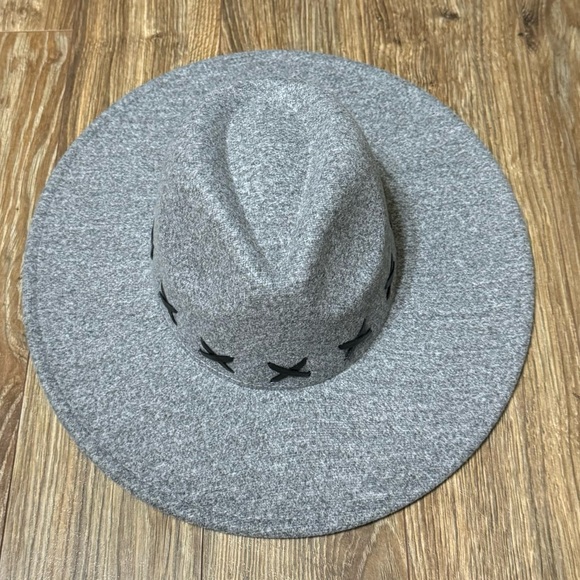 Culture Craze X Weave Pattern Grey Hat - Picture 1 of 2